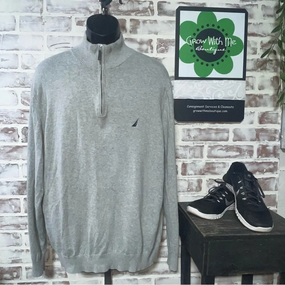 Nautica Men's Gray Sweater